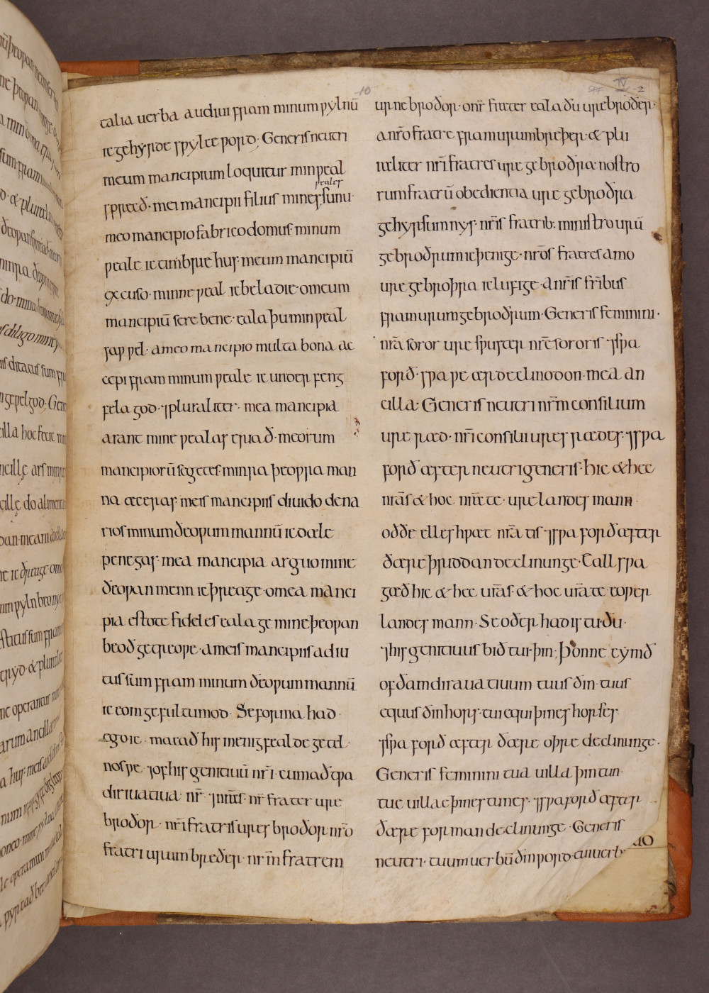 Folio IV  recto